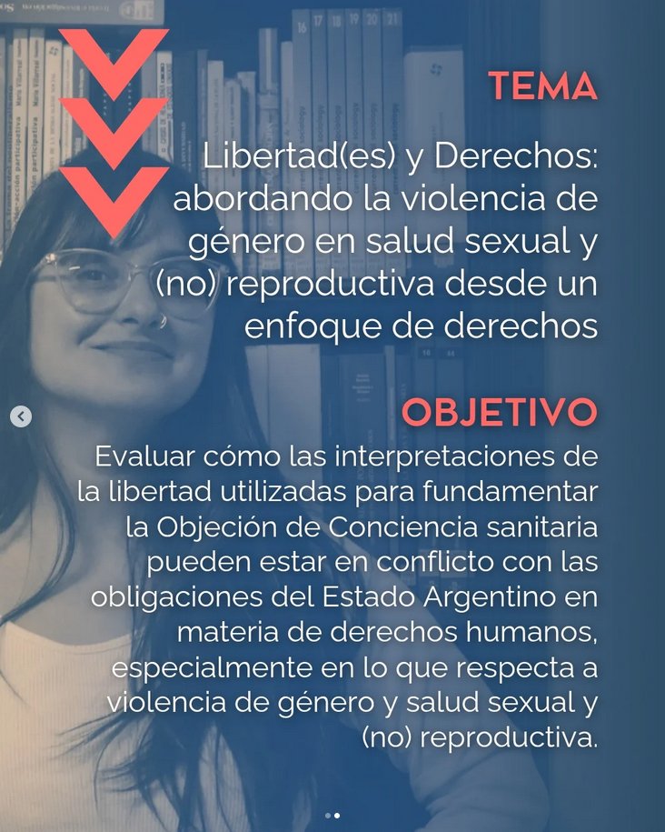 ¡Felicitamos a nuestra investigadora <a href="/cena_ju/">Ju</a>, admitida a la carrera de investigador/a científico/a en <a href="/CONICETDialoga/">CONICET Dialoga</a>!

Su lugar de trabajo es el IDEJUS (unidad de doble dependencia entre <a href="/Derecho_UNC/">Facultad Derecho UNC</a> y CONICET).

Imágenes tomadas de instagram.com/cienciadeldere…