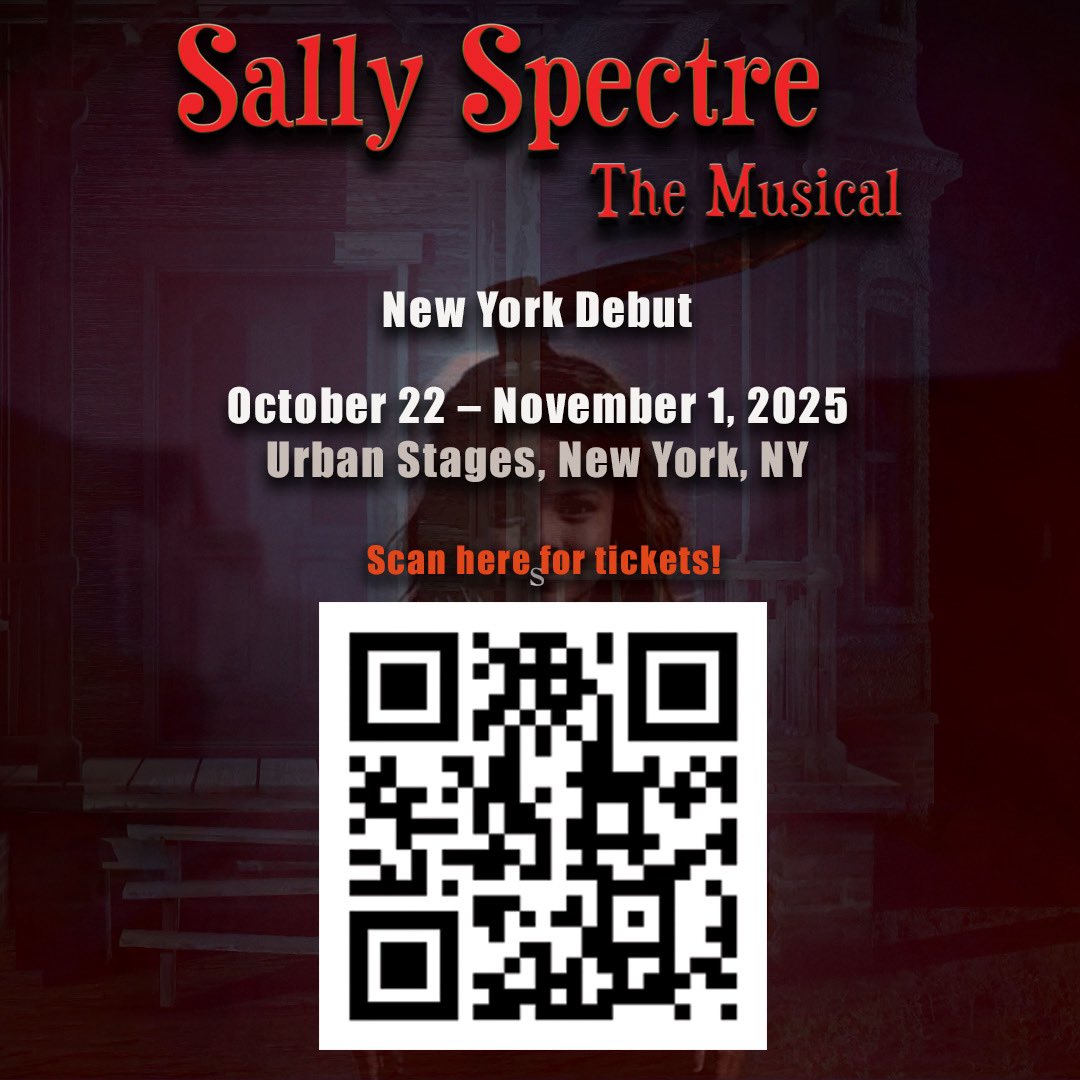 #HalloweenInNYC #SallySpectreTheMusical