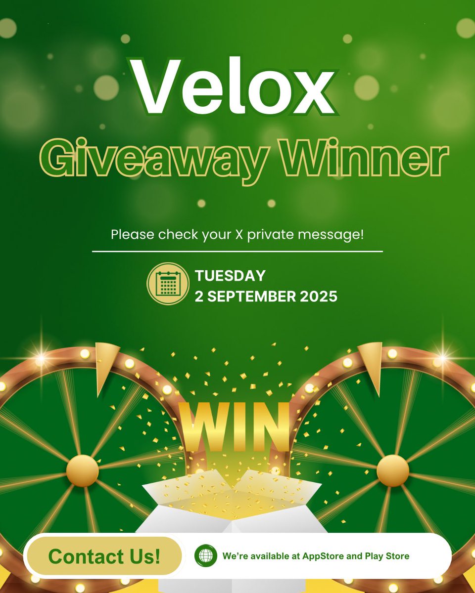 Please check your private message inbox the latest by 2nd September 2025 evening!