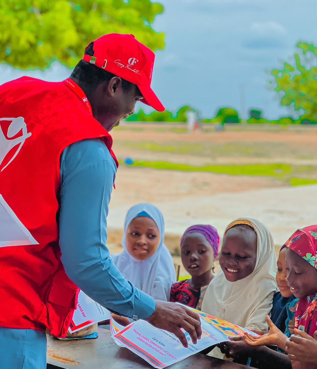 “We, the children, are asking our parents to give us the chance to learn. Education is our right...”  Speaker, Children’s Parliament, Katsina. <a href="/savechildrenNG/">Save the Children NG</a>  &amp; <a href="/CuppyFoundation/">Cuppy Foundation</a> led a back-to-school campaign with rallies, drama &amp; pledges from parents to send  children to school.