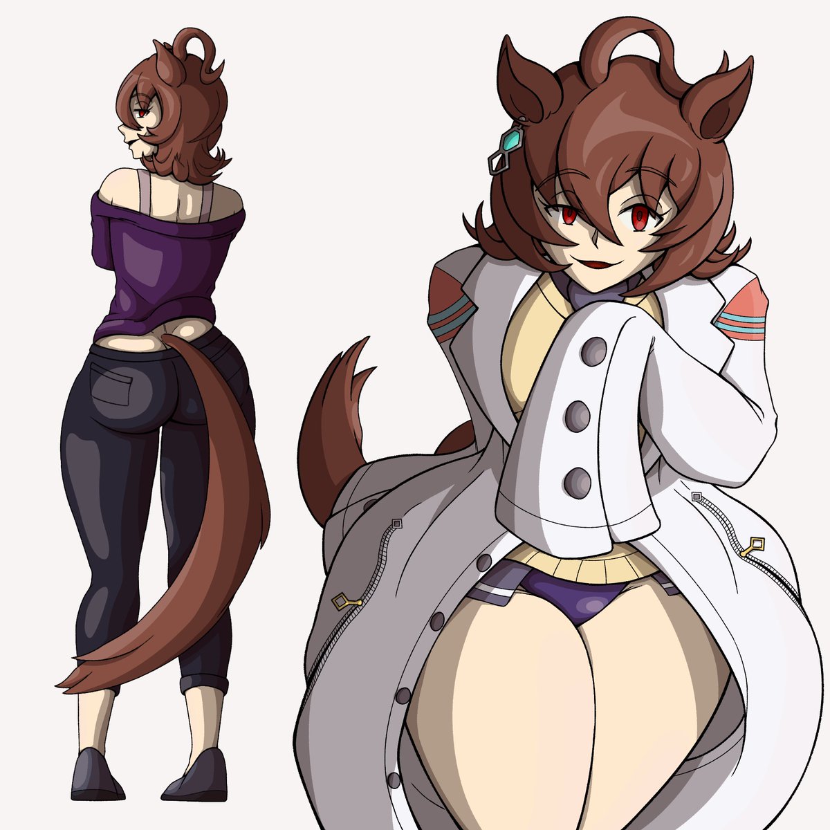 For a friend
#nsfw #lewdart #umamusume #AgnesTachyon