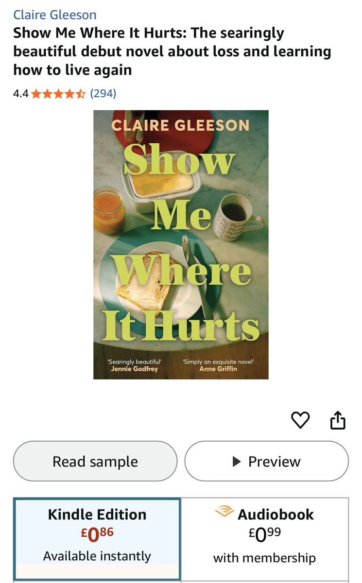 Show Me Where It Hurts is a September Kindle deal, currently an absolute steal at 86p… amazon.co.uk/dp/B0DVLN7GWS/…
