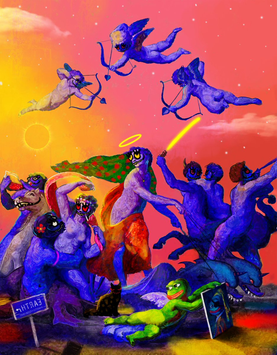 the program I’m using / my artworks