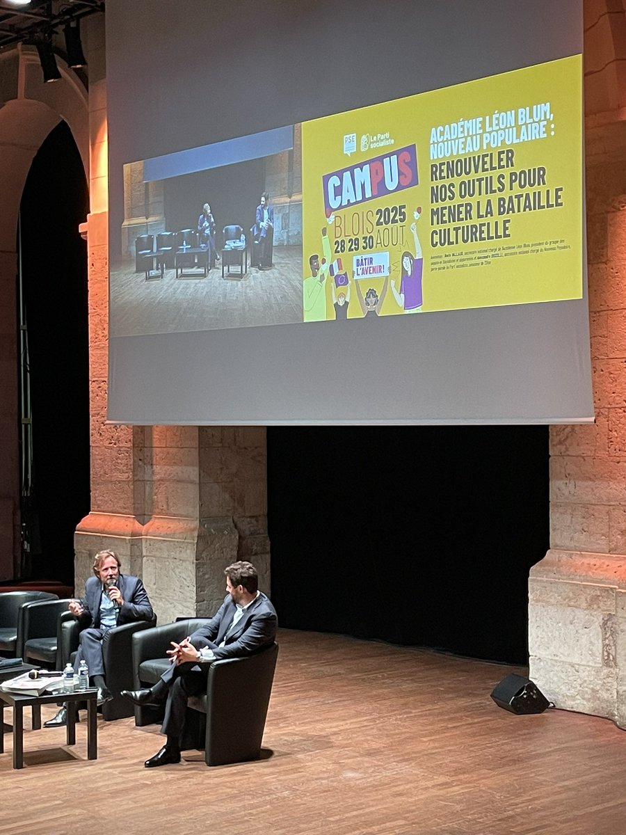 Blois 2025 entre parution du « foyer des aïeux » aux <a href="/BDLditions/">BDL éditions</a> , lancement du numéro 3 du <a href="/NouveauPop/">Le Nouveau Populaire</a> et présentation de l’Académie Léon Blum ! Et surtout, un beau moment avec les camarades.