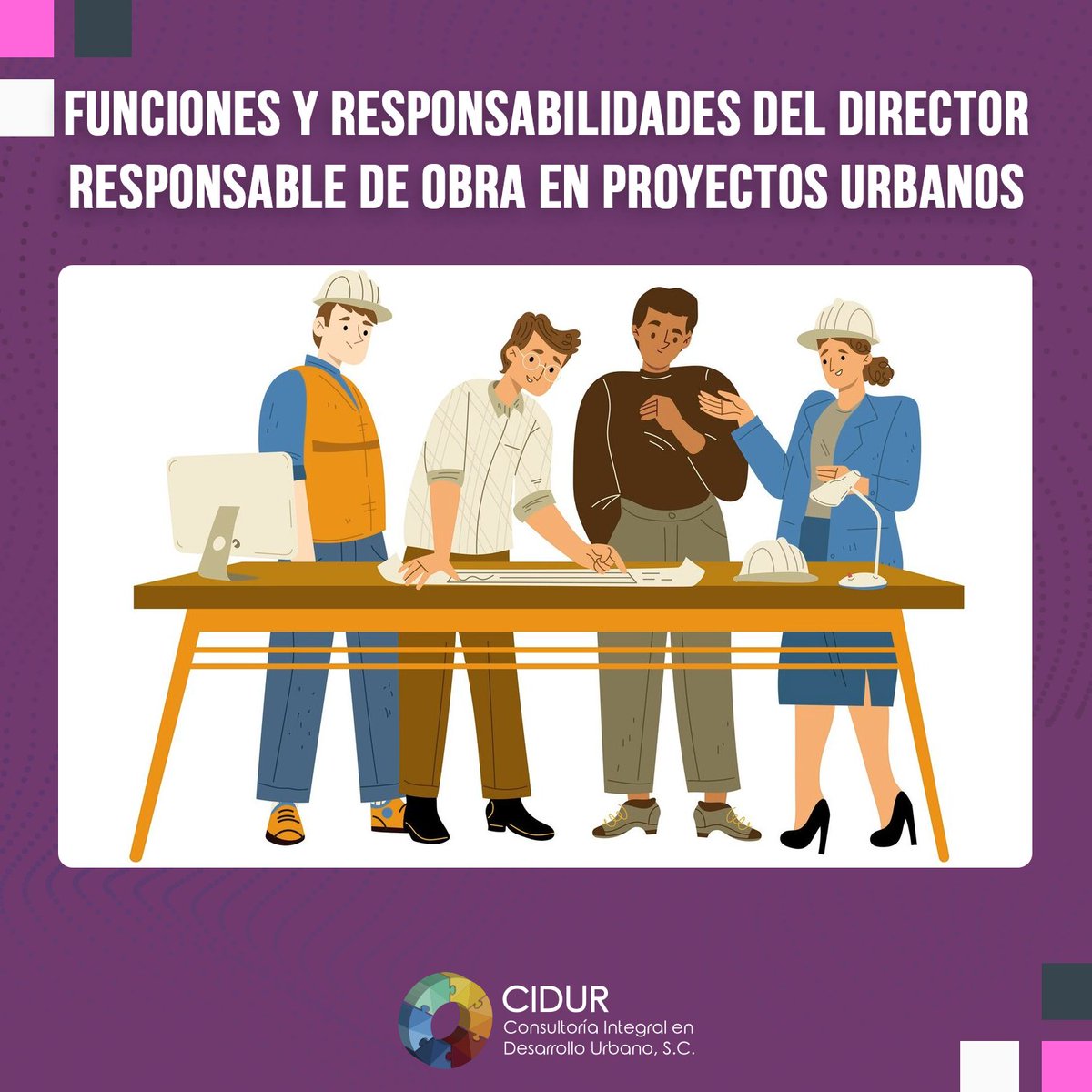 Funciones y responsabilidades del Director Responsable de Obra en proyectos urbanos
cidur.com.mx/blog/elementor…