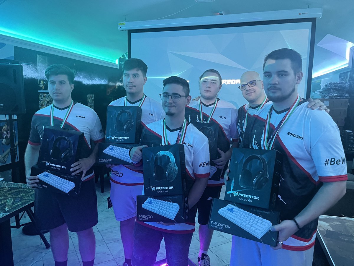 Többet vártunk magunktól, de egyszerűen a DALUYONG jobb volt. Most be kell érnünk az ezüst éremmel.🥈

Öröm az ürömben, hogy <a href="/makszics/">makszi</a> a 🐐 lett a verseny MVP-je!  Abszolút megérdemelte!! 😍

Köszönjük a <a href="/primelanseries/">PRIME Series</a> csapatának a szervezést!

#BeWiLD #HUN 🇭🇺 #LAN #ICL61 #CS2