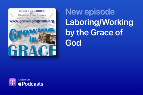 Paul said, "By the grace of God I am what I am." He knew that all his labor was not flesh-sourced, but was the result of the grace of God which was with him. He worked from a place of rest.
growingingrace.org/2025/08/1029-l…
