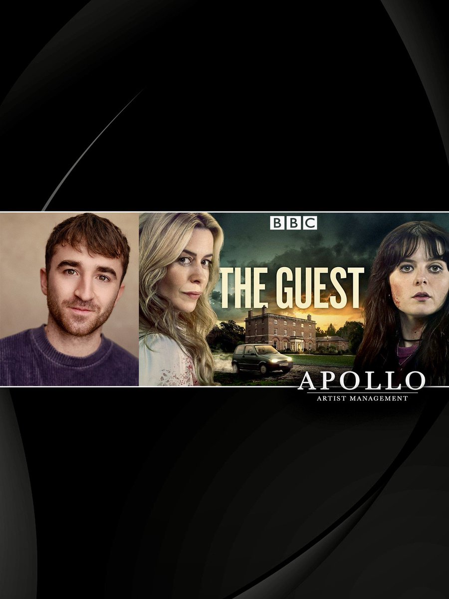 Over the moon that our Aron Cynan (<a href="/acynan97/">aron cynan</a>) will appearing in 'The Guest', Available now on BBC iPlayer and airing Mondays at 9pm on BBC One and BBC One Wales. #TeamApollo #ProudAgents #TheGuest 

Casting by Andy Pryor
