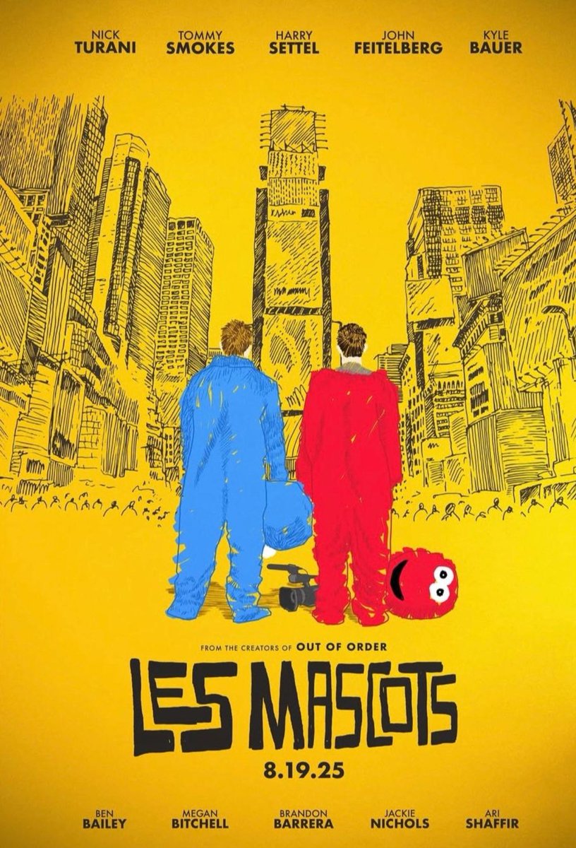 Finally watching the ep 1 of <a href="/lesmascots/">LES MASCOTS</a> on <a href="/YouTube/">YouTube</a> 
 
Filming on the actual streets in NYC is weirdly refreshing. The NYC cinematography is gold 🏙️ 

‘I spent 72 hours method acting as a moth w asthma’ 😂 <a href="/TomScibelli/">Tommy Smokes</a> 

Plus, Sas was kinda really good!

<a href="/netflix/">Netflix</a> check this out