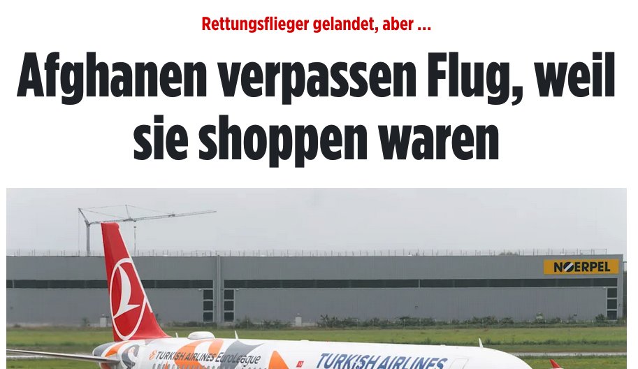 So ging das den deutschen Flüchtlingen 1945 bekanntlich auch. Beim Shoppen von der Roten Armee überrant. 

Wahnsinn. Dieses Land ist ein einziger Witz.