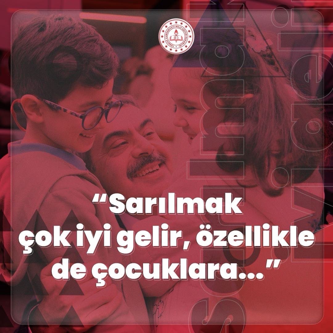 Birbirimize sevgiyle, dostlukla, muhabbetle sarılacağımız başarılı bir eğitim öğretim yılı olsun… 🤗🧿