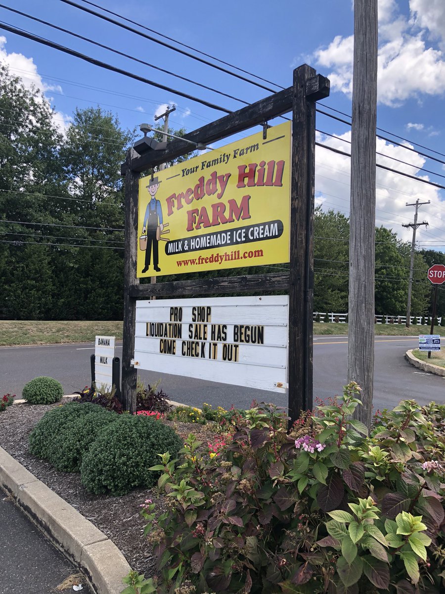 I’m going to miss Freddy Hill Farms! Closing before month’s end.