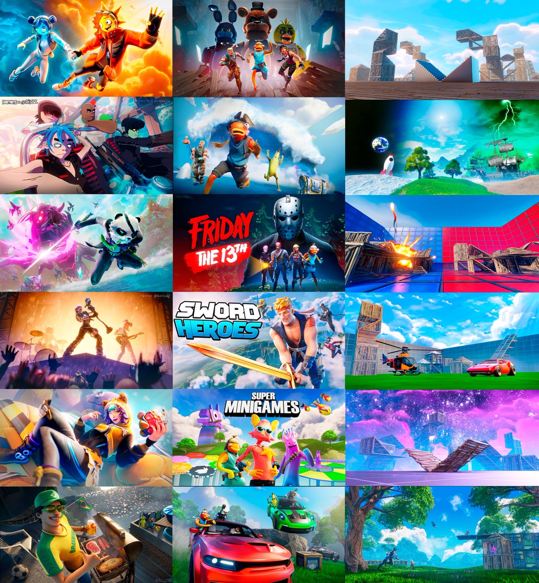 Hey everyone, my name is Caio, but i’m better known as Kallu. i’m open to proposals for bigger projects or even quicker ones. i’ll leave my discord below for commission requests.

#FortniteArt #Fortnite