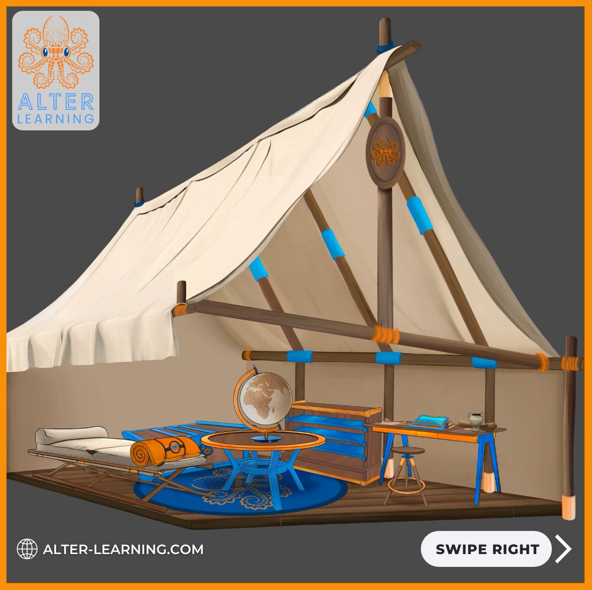alter_learning_'s tweet image. From sketch to tent ⛺➡️🎮
In Echoes of History, every asset tells a story. See how this tent evolved into an immersive historical environment.

⚔️ Hands-on history
🎨 Designed with detail
📚 Built for learning

Explore 👉 alter-learning.com/games/echoes-o…

#EchoesOfHistory #SketchToGame