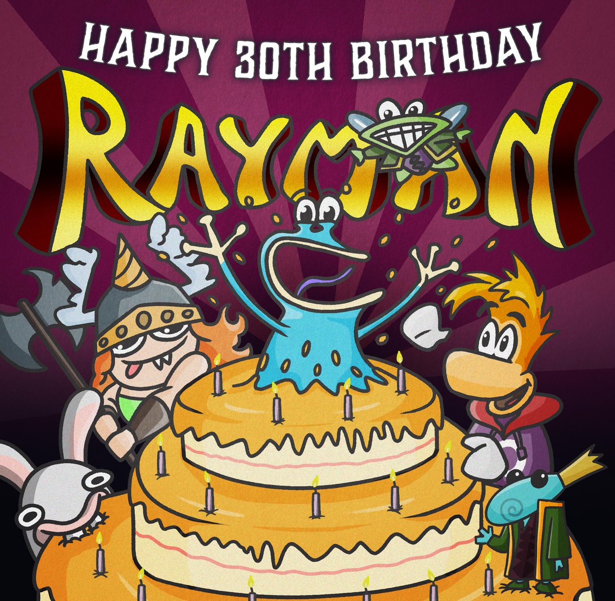 🎉 Happy 30th Birthday to Rayman! 🎉

Here's to 30 years of Rayman, to adventure, and to you, the fans who have been with him every step of the way 🫶 ✨ #Rayman30