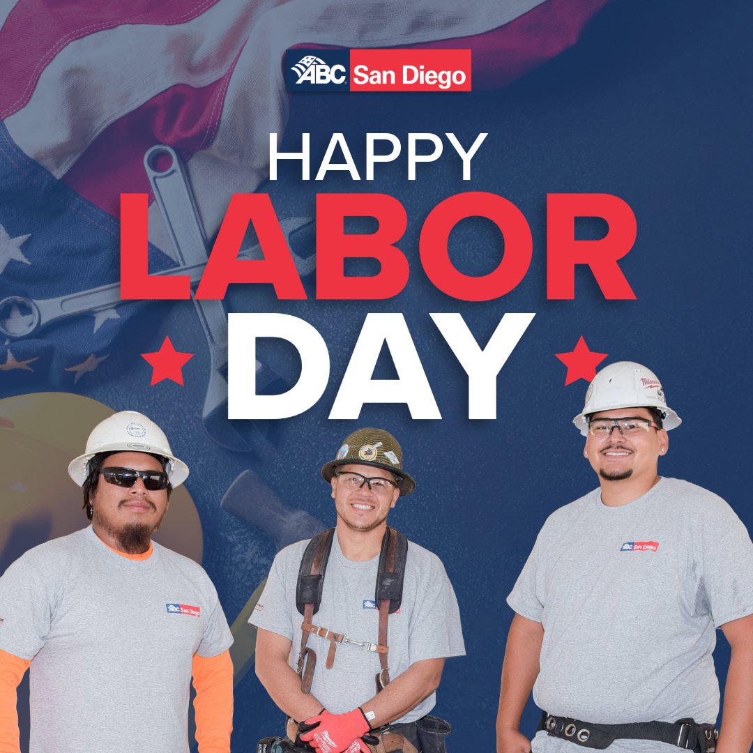 As we celebrate Labor Day, let's recognize the invaluable contributions of workers across all industries. Your hard work drives progress and success! 🌟 

#abcmeritshopproud #LaborDay #WorkforceHeroes