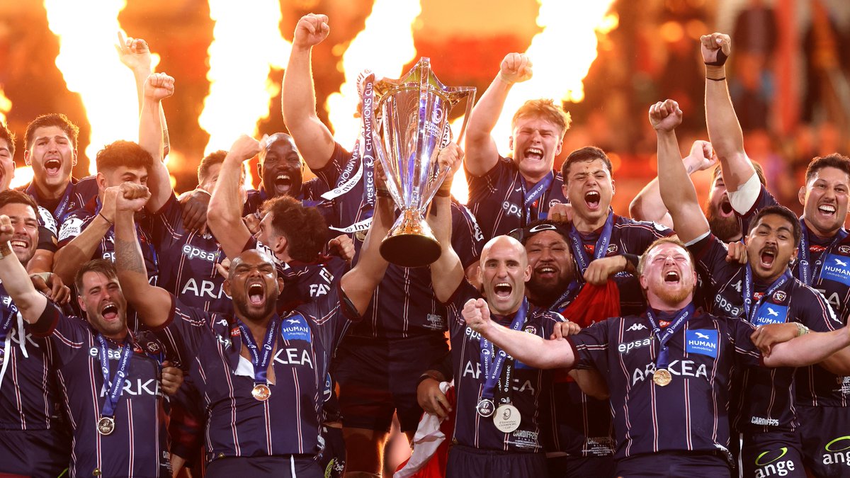 The #Top14 returns this weekend 🍿

Will Stade Toulousain make it four in a row, or will reigning #InvestecChampionsCup champions UBB lift the Bouclier de Brennus for the first time? 🏆

Read our season preview ➡️ bit.ly/4mHSbwY