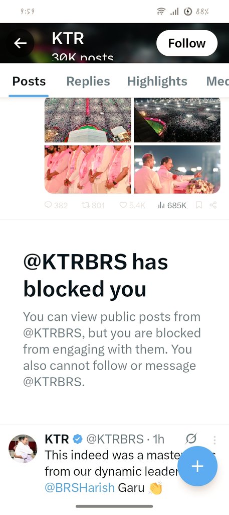 RakeshMudhirajX's tweet image. Blocked 😂
Bayapaduthundu.....
@BRSparty @HarishRaoOffice