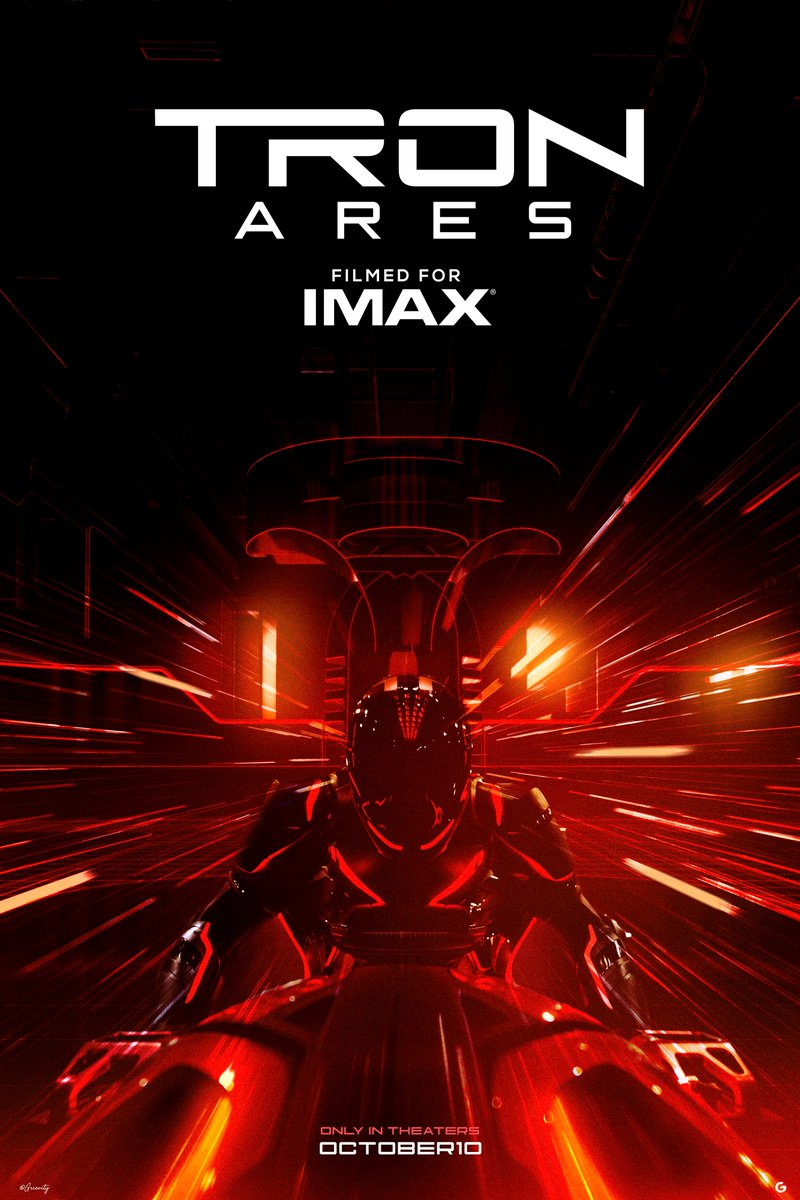 My concept IMAX poster I made for the film #TronAres 

#Tron3 #Tron #JaredLeto #IMAX
