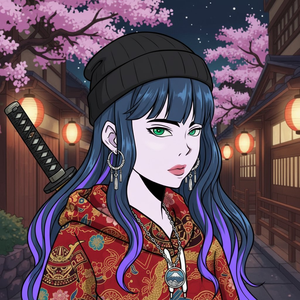 Enter the world of NeoKami — where anime meets urban mythology.