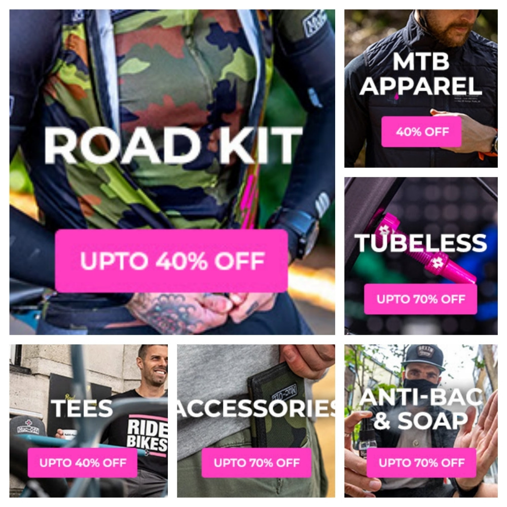 Cycling Bargains - 📷 Muc-Off 25% off Summer Sales with up to 70% off Clearance | extra 20% off with BC membership +15% off first order &amp; FREE postage over £30 + FREE Click and Collect.
.
📷 mucoff.avln.me/c/RGkJnigNwEPY
📷 cycling-bargains.co.uk
.
#roadcycling #cycling #cyclinglife