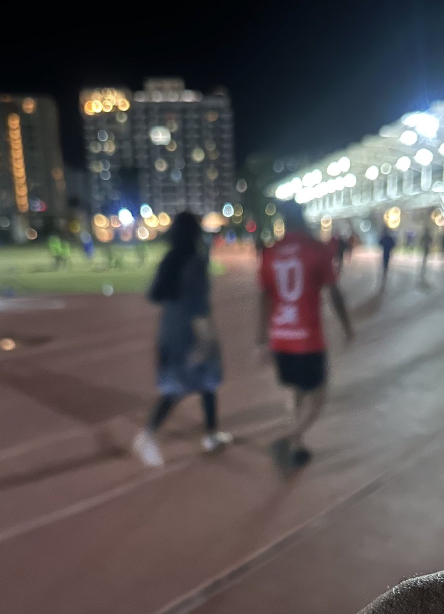 Good to see the running track packed with so many people trying to keep fit and healthy.
Cardio &amp; weight training (which can also be bodyweight exercises, not necessarily the gym!) can do wonders for physical and mental well-being.
Of course, a healthy diet is another key factor.