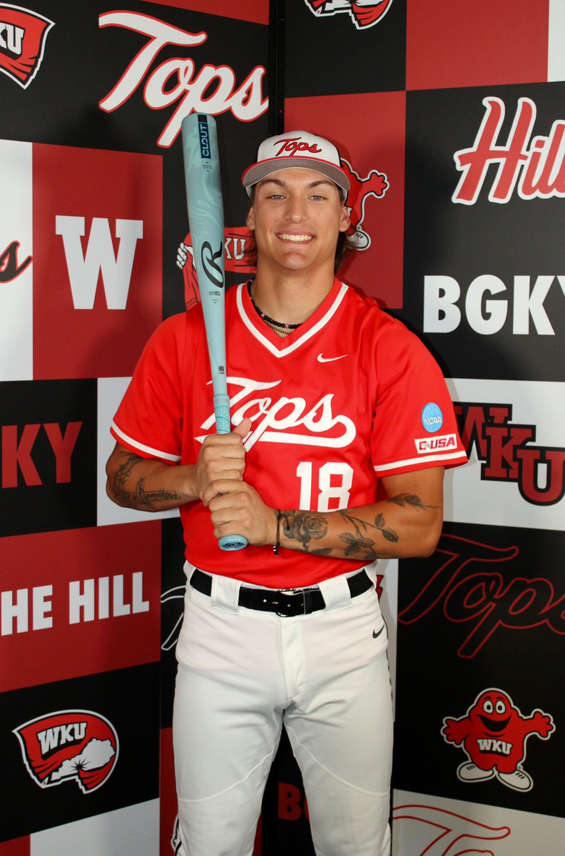 Thank you to <a href="/WKU_Baseball/">WKU Baseball</a> and the entire staff for having me out this past weekend!
#uncommitted #officialvisit