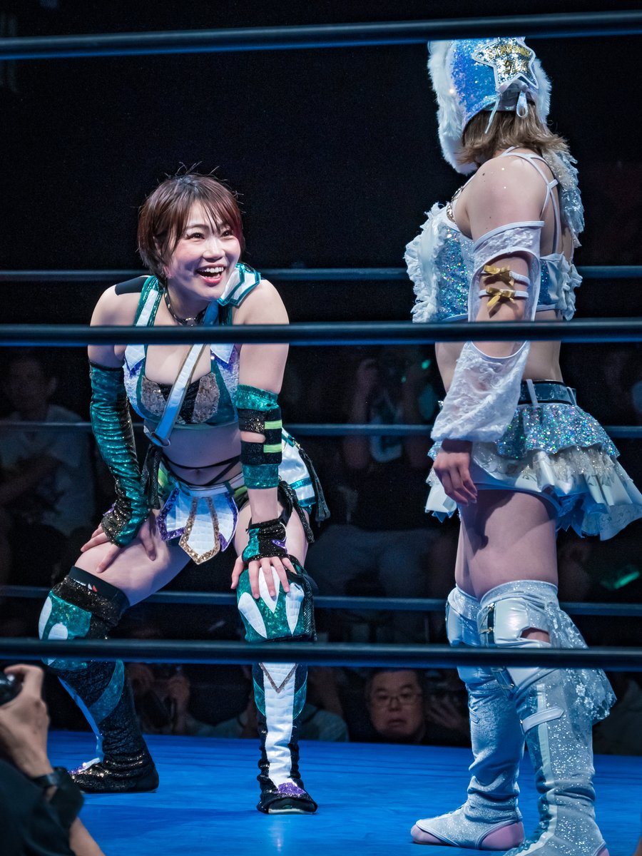 #本間多恵プロ恋10
2025.8.30 新木場1stRING

試合直前ワクワクが止まらない同期。

#本間多恵
#STARDOM #SLK