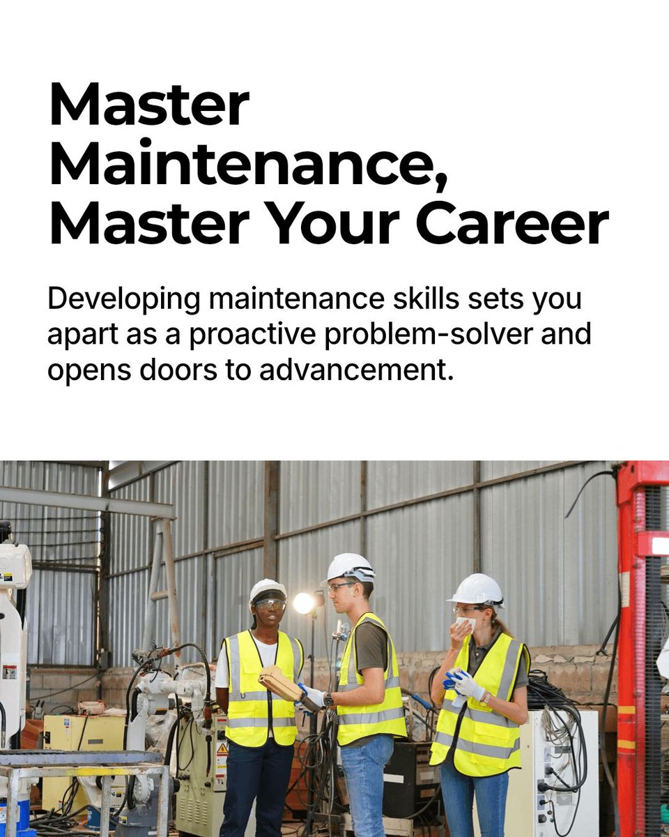 Equipment_Tutor's tweet image. Can you be a PRO if you&apos;re not PROactive?  Routine maintenance and milestone checks are vital to your business. A machine that isn&apos;t working well or isn&apos;t working at all is costing you WAY mor than just replacement parts! 

#masterthemachine #maintenancemondays