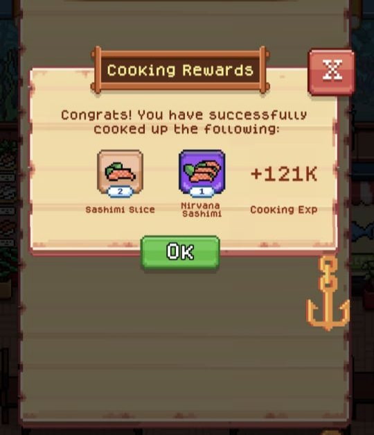 Nirvana sashimi 🧑‍🍳

today’s cooking! <a href="/FishingFrenzyCo/">Fishing Frenzy</a> <a href="/FishingFrenzyID/">Fishing Frenzy Indonesia 🇮🇩</a>