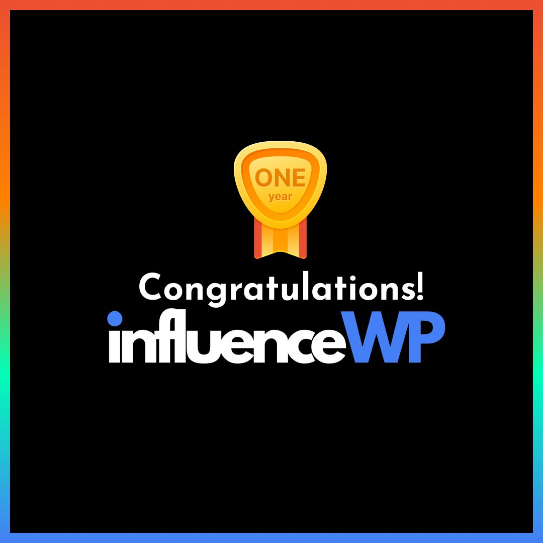 Design for WP (@designforwp) on Twitter photo Congrats to <a href="/PineDigitalCo/">Ryan @ InfluenceWP.com</a> 🎉 on the 1st anniversary of InfluenceWP.com! As a small developer, it’s been amazing to be part of your community, with video reviews, product feedback, giveaways, and more. Here’s to many more years ahead! Congrats to <a href="/PineDigitalCo/">Ryan @ InfluenceWP.com</a> 🎉 on the 1st anniversary of InfluenceWP.com! As a small developer, it’s been amazing to be part of your community, with video reviews, product feedback, giveaways, and more. Here’s to many more years ahead!