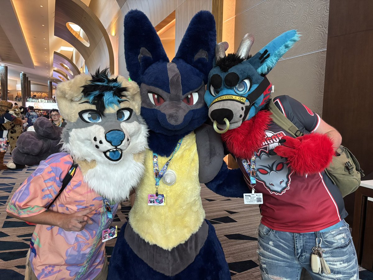 riptide177's tweet image. First round of pics from #megaplex2025 if anyone knows the @ of these guys please tag em lol