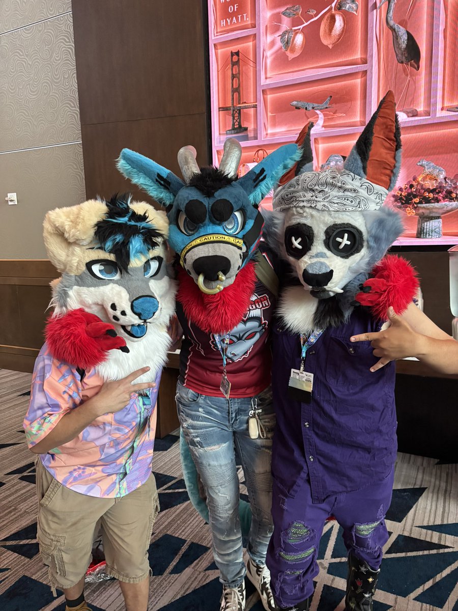 riptide177's tweet image. First round of pics from #megaplex2025 if anyone knows the @ of these guys please tag em lol