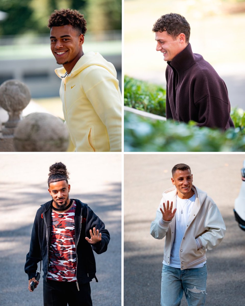 Heureux de retrouver Clairefontaine et les Bleus ! 😁💙

Le 1er rassemblement de la saison peut commencer 🙌

#FiersdetreBleus