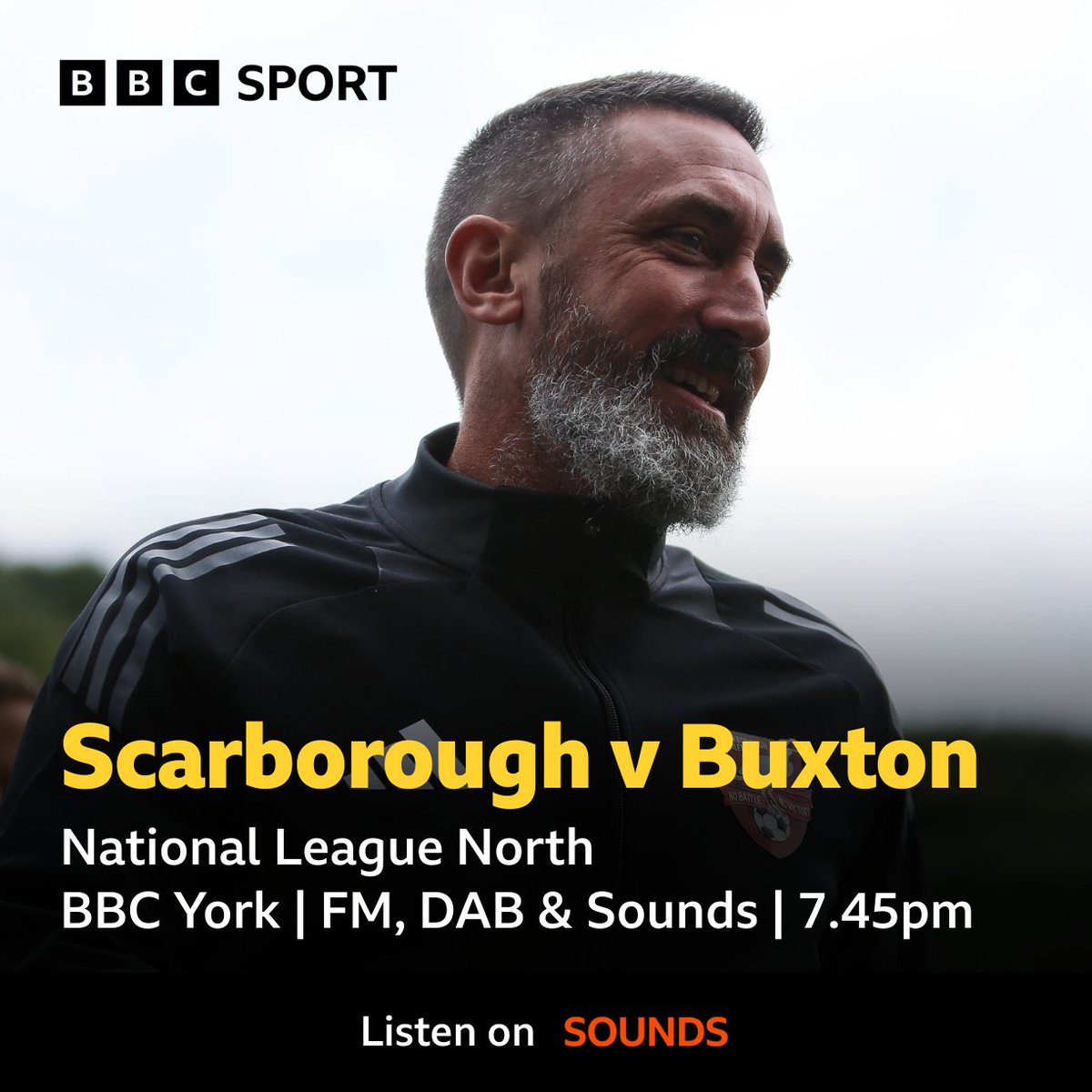 ⚽️ Will Scarborough Athletic make it four wins in a row?

Join us on <a href="/BBCYork/">BBC York</a> from 7pm for dedicated build up to full match commentary as the Seadogs host Buxton.

⏰ Kick off: 7.45pm
📻 FM, DAB &amp; Sounds
📱 Build up: bbc.in/46nQOwP
📱 Full commentary: