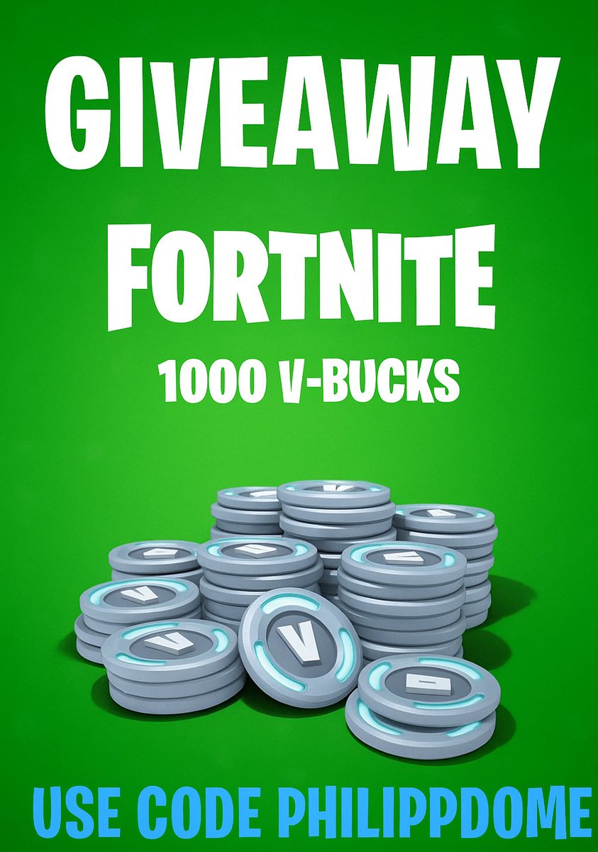 Philippdome (@philippdome) on Twitter photo 🎁September Giveaway🎁
1 Lucky winner will recive a 1k Vbucks code🎉
To enter just:
- ❤️&🔁 this and my pinned tweet !!!
- Follow me <a href="/Philippdome/">Philippdome</a> with 🔔on
- Tag your friends🫂
Will end in 48 Hours
Good Luck🍀
Use code Philippdome to help me do more of this🫶 🎁September Giveaway🎁
1 Lucky winner will recive a 1k Vbucks code🎉
To enter just:
- ❤️&🔁 this and my pinned tweet !!!
- Follow me <a href="/Philippdome/">Philippdome</a> with 🔔on
- Tag your friends🫂
Will end in 48 Hours
Good Luck🍀
Use code Philippdome to help me do more of this🫶