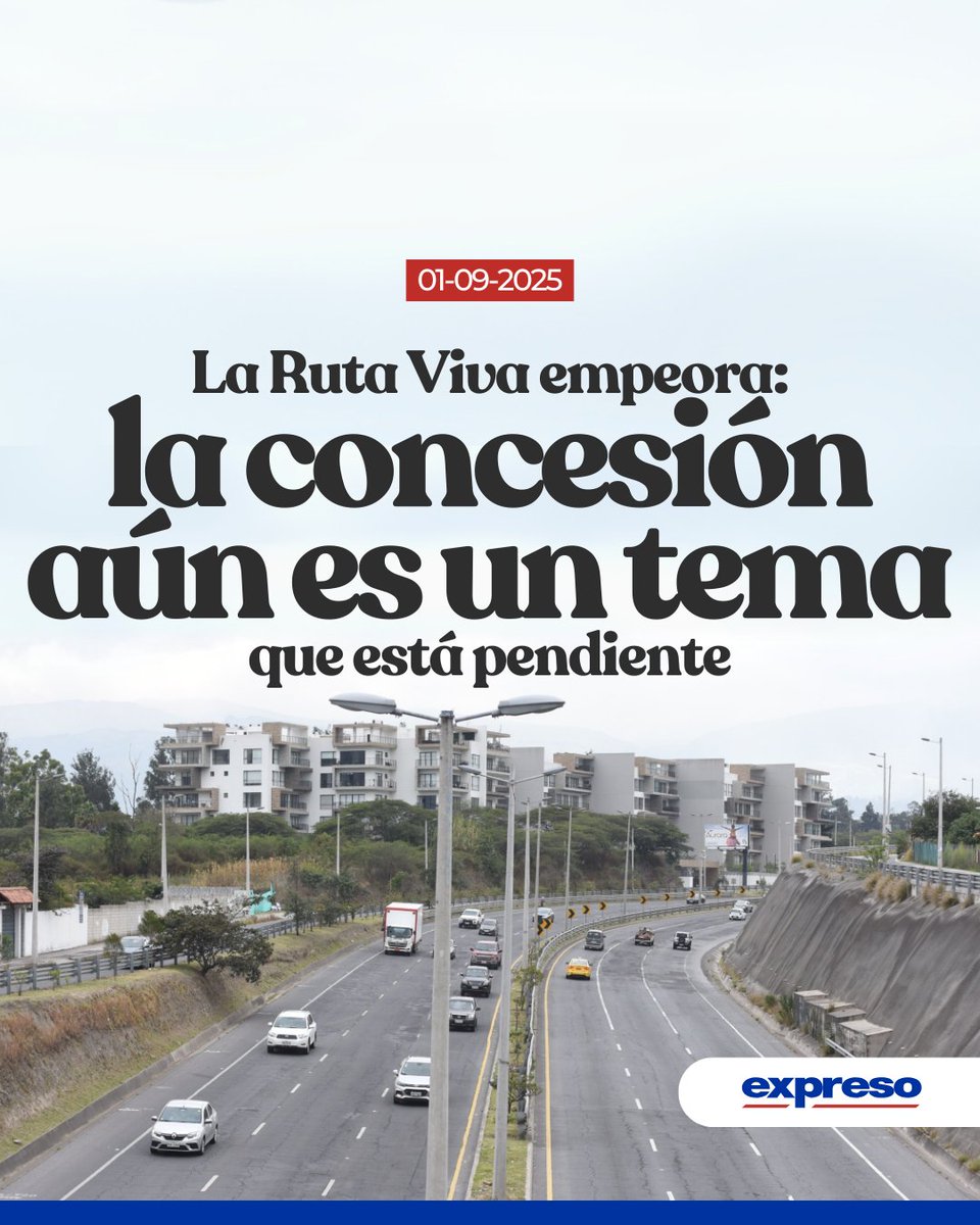 Expresoec's tweet photo. Los reclamos por el mal estado de la Ruta Viva no ceden. Baches, huecos, grietas y material suelto afectan a miles de conductores que usan esta arteria que conecta a Quito con el aeropuerto de Tababela y con parroquias del valle de Tumbaco.

Lee más: https://t.co/pbdyG1fa3N https://t.co/iyDGr5uZmC