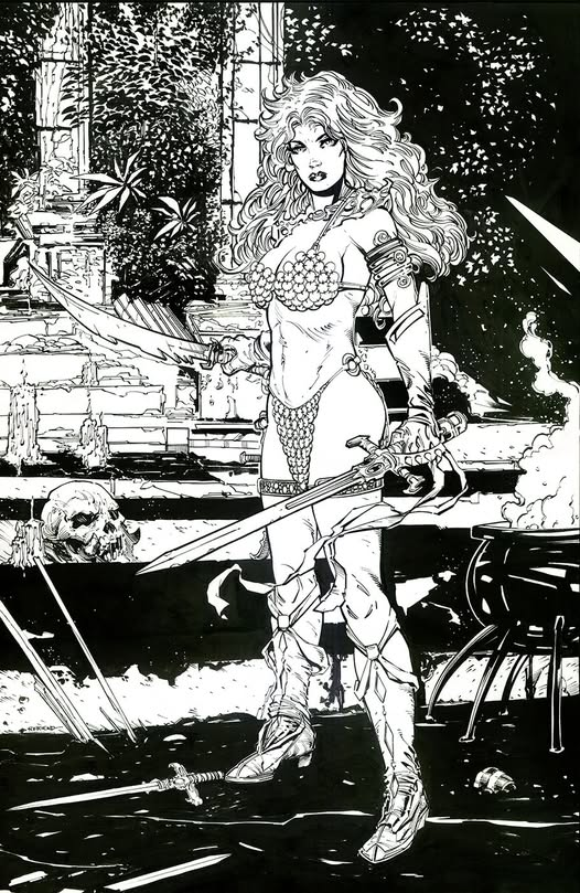Red Sonja by Richard Friend 