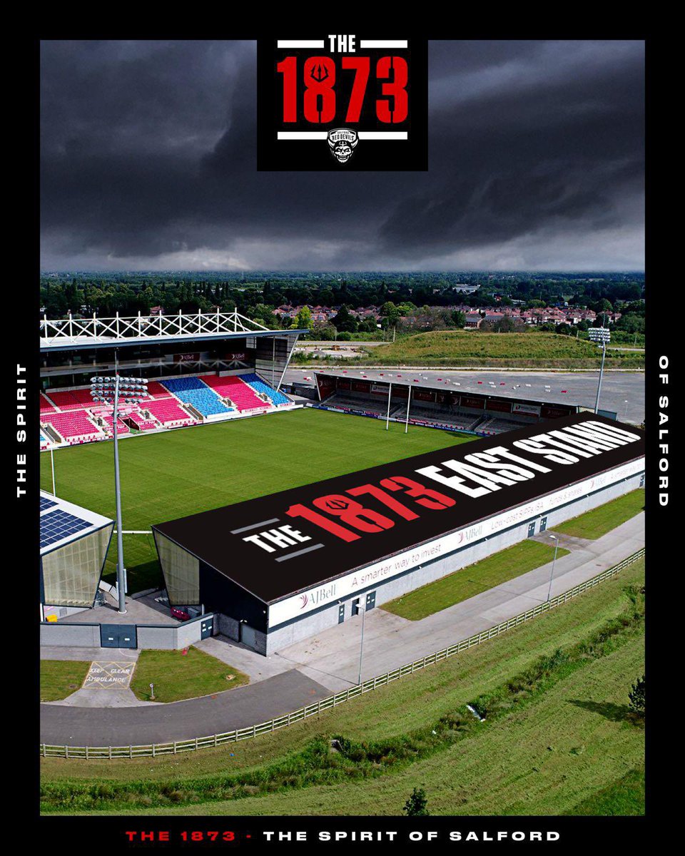 Thursday vs Catalans, we are taking over the East Stand! 

We’re channeling the spirit of The Shed as it becomes The 1873 East Stand for one game only.

For maximum noise &amp; visual impact on TV, we’re asking fans to move across and pack the East.

Let’s make it ours.

The 1873