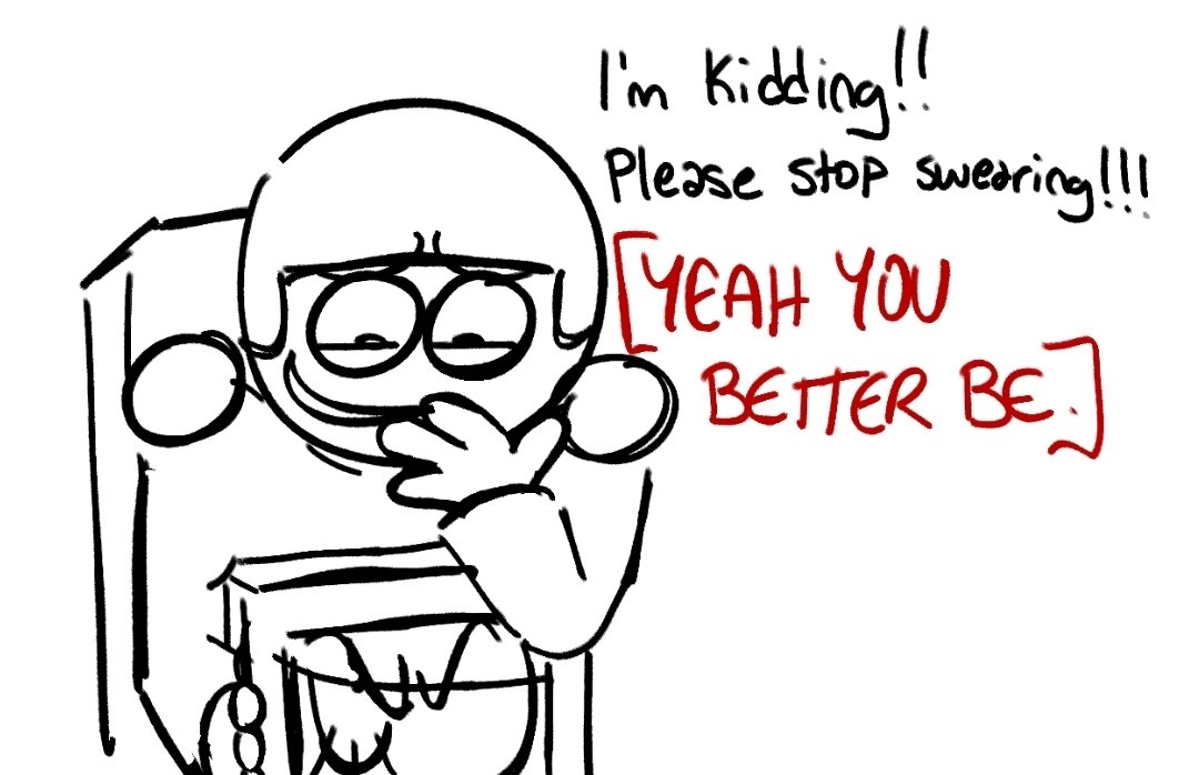 REALLY RUSHED AND THE DIALOGUE IS ALSO REALLY RUSHED IDK IM THINKING ABOUT CANON COMPLIANT RIGHT NOW.