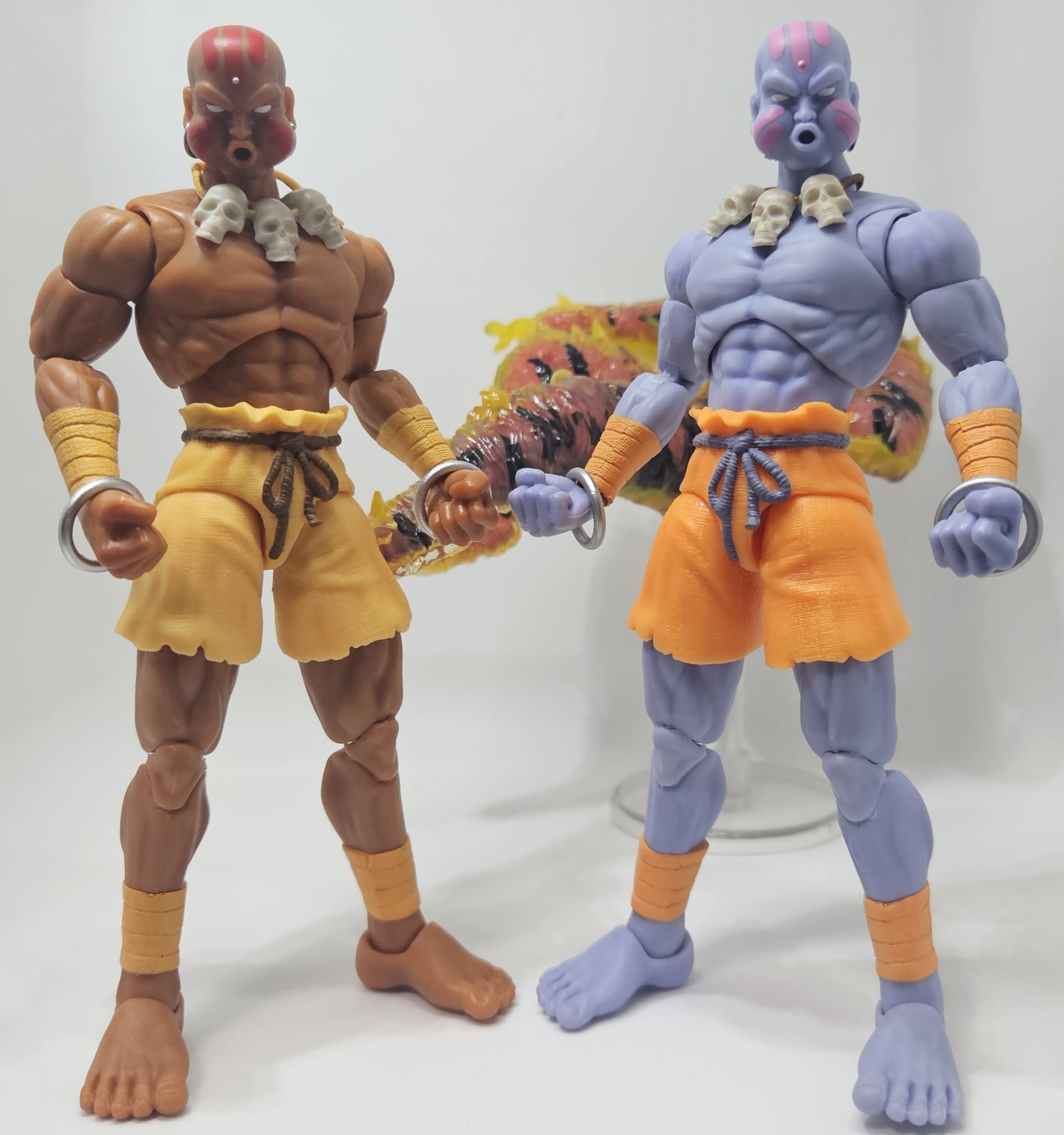 jada toys ストリートファイター　ベガ　ダルシム ストリートファイター アクションフィギュア 1/12スケール