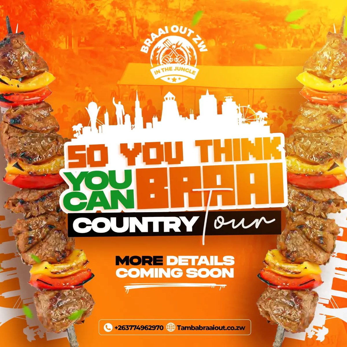 Which city do you want us next? 

Braaioutzw So you think you can braai?

#braaioutzw