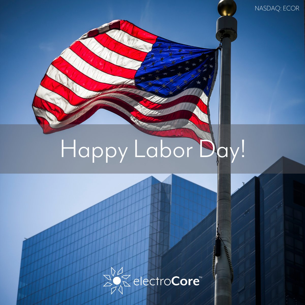 ElectroCoreVNS's tweet image. Happy Labor Day from all of us at electroCore!
#LaborDay #electroCore