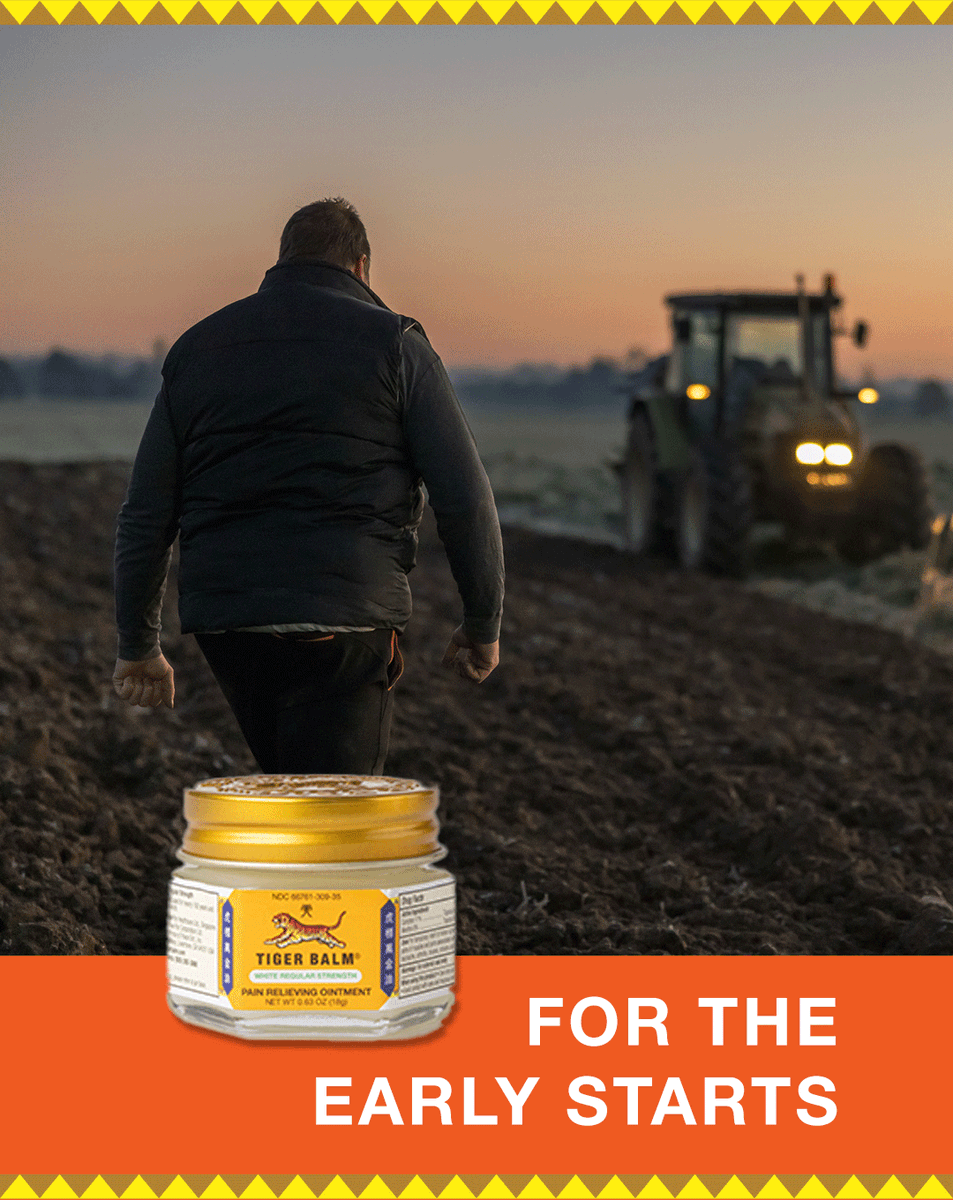 Tiger_Balm_US's tweet image. 💪 For the early starts and long shifts, Tiger Balm Regular brings relief that works as hard as you do! 🛠️ Tag the hardest worker you know! Available at select Walmart locations!

#LaborDay #TigerBalm #WorksWhereItHurts #ReliefForTheHardestWorkers #TigerBalmRegularStrength
