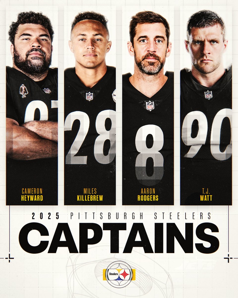 Our 2025 team captains 🫡

📝: bit.ly/4gmUW4N