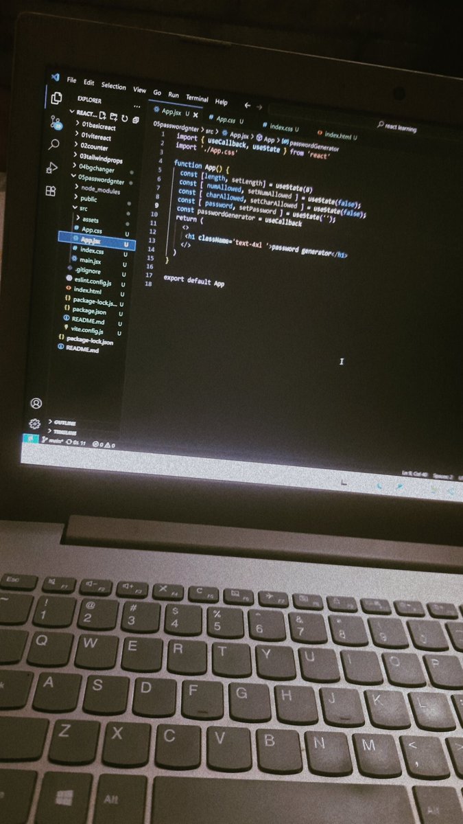 YashPatel162861's tweet image. Day 19/100 ✅
Built a mini React library (components + hooks) and leveled up my JSX patterns. Reusable &amp;gt; repetitive.
#100DaysOfCode #React #JSX #JavaScript #learninpublic