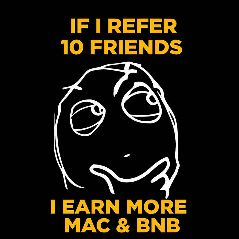 💥 Earn More MAC &amp; BNB by Referring Friends! 💥

Want to boost your rewards even faster? 🚀
Simply refer your friends and start stacking up!

⚡ Plus, you can instantly swap your MAC into BNB for real value 💰

Get started now: t.me/Machine_offici…

#MAC #telegrambot #airdrop