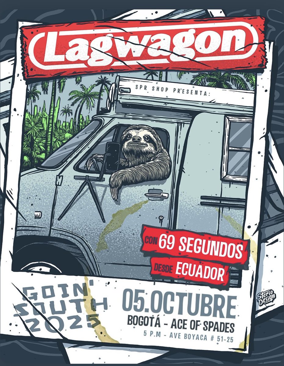 ¡COLOMBIA! 🇨🇴

Nos vemos el domingo 05 de octubre junto a LAGWAGON 🔥