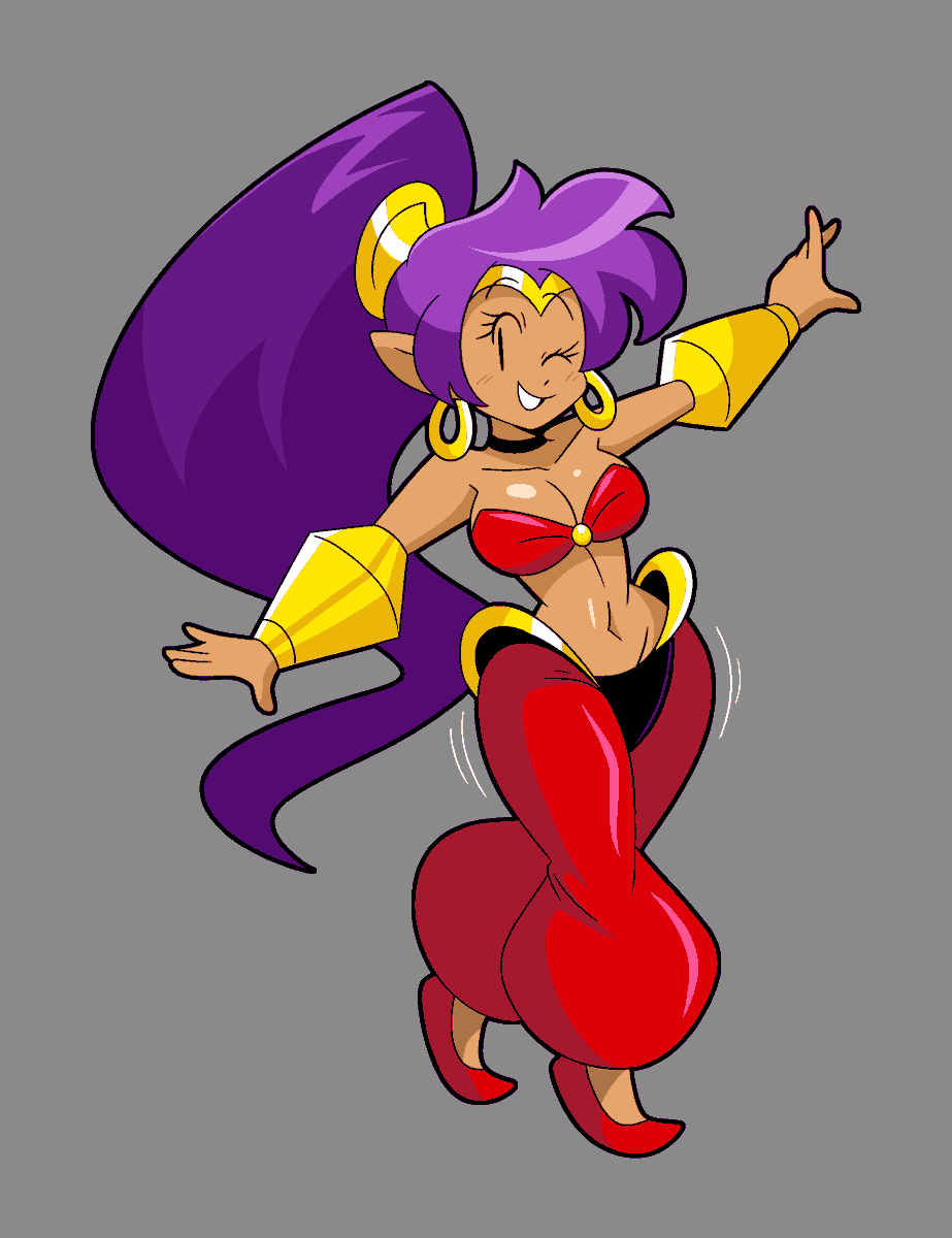 recent comm wanted me to draw Shantae ✨