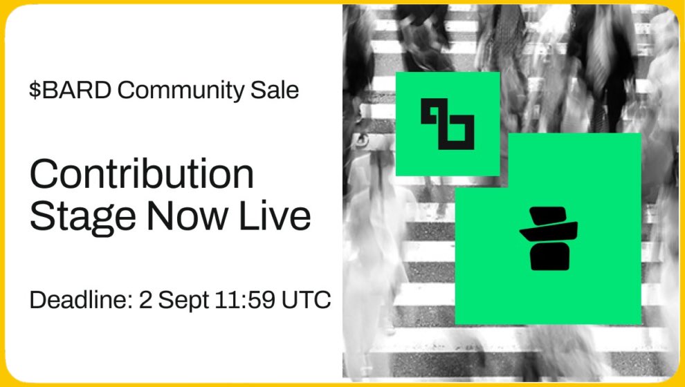Uz (@0xuz5) on Twitter photo $BARD contribution stage is live 🔴
28k+ verified users have cleared screening from 133k subscriptions. they can now lock in their spot for the $BARD sale.
check <a href="/buidlpad/">Buidlpad 🧩 $BARD</a> to see your unique contribution and priority allocation, then supply LBTC, BNB, or USD1.
less than 24 $BARD contribution stage is live 🔴
28k+ verified users have cleared screening from 133k subscriptions. they can now lock in their spot for the $BARD sale.
check <a href="/buidlpad/">Buidlpad 🧩 $BARD</a> to see your unique contribution and priority allocation, then supply LBTC, BNB, or USD1.
less than 24
